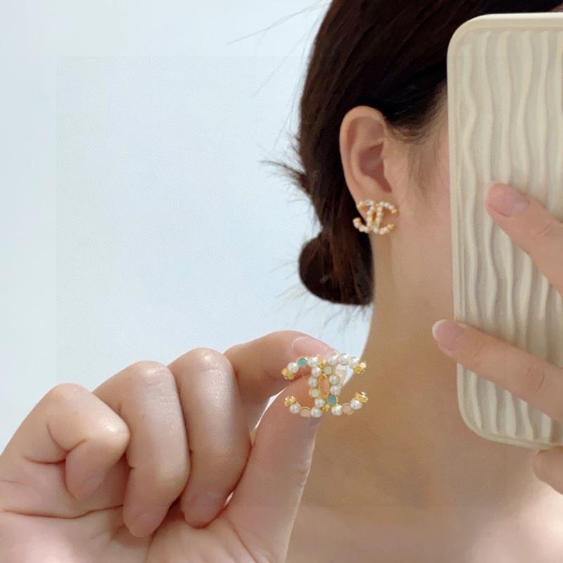 Ch*el earrings